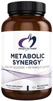 Designs for Health Metabolic Synergy - Multivitamin, Mineral with B-Complex, Magnesium + Zinc for Blood Sugar Support (180 Capsules)