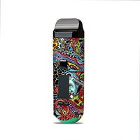 MightySkins Compatible with Smok RPM40 - Acid Trippy | Protective, Durable, and Unique Vinyl Decal Wrap Cover | Easy to Apply, Remove, and Change Styles | Made in The USA