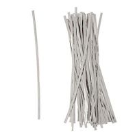 Darice Bulk Buy DIY Twist Ties Silver 7.25 inches 50 Pieces (12-Pack) 28-009
