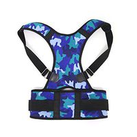 LKXHarleya Adjustable Comfort Back Support Belt Posture Corrector Brace