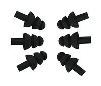 5Pairs Wireless Ear Plugs with Storage Case Soft Flexible Silicone Anti-Noise Waterproof Earplugs Swimmer Swimwear Swimmig Ear Protector for Adults Children Sleeping Swim (Black)