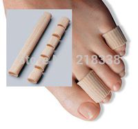 Fabric+gel Cushion Corns/calluses,protect Hallux Valgus/bunion Gel Tube Feet Care Insoles