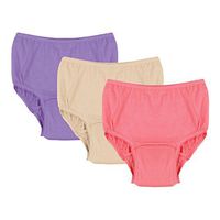 Women's Adult Incontinence Panties - Assorted Colors - 20 Oz. Pad - 3 Pack - 3X
