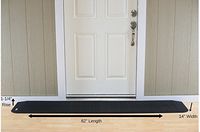 EZEdge Transition Threshold Ramp For a Door Sill, 1¼" Rise, 1¼" x 14" x 82"