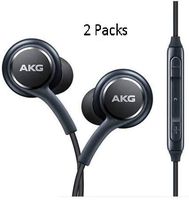 in Ear Stereo Headphones with Microphone Compatible with Samsung Galaxy S10 S10+S9/S9+ S8/S8+ Note8 / Note9 S7 S7 Edge- Earbuds Remote 2 Pack Premium