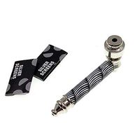 Mini Creative Carved Pattern Tool, Best Gift with Zipper Case and Accessories (Black)