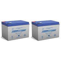 Power Sonic 12V 12Ah F2 Shoprider Echo 3 Jimmie Traveler Start Battery MK Battery ES12-12 - 2 Pack