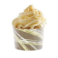 Hoffmaster 611135 Swirl Bake Cup, 2-1/3" x 1-3/4", Translucent (3 Packs of 100)