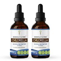 Chlorella Tincture Alcohol-Free Liquid Extract, Organic Chlorella (Chlorella vulgaris) Dried Algae (2x4 FL OZ)