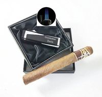 Groomsman,Groomsmen, Best man gift-Personalized,engraved Cigar torch lighter, Cigar cutter, Butane lighter-Retirement gift