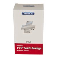 PhysiciansCare Fabric Bandages Refill, Box of 50, 1" x 3"