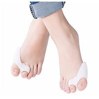 2 Pcs Bunion Pads & Toe Orthotics Thumb Big Bone Orthotics Toe Separators Toe Straightener Bunion Corrector Bunion Relief Kit for Men&Women