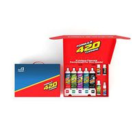 Limited Edition Briefcase - Complete 5 Pack : 1 Bottle Glass Metal Ceramic Pipe Cleaner 12 Oz, 1 Bottle All Natural Cleaner 16oz, 1 Bottle Daily Use 16oz Concentrate - Makes 32oz, 1 Bottle Soak-N-R