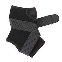 Phiten Titanium Ankle Brace, Black, Large