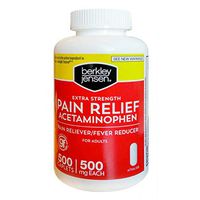 Berkley Jensen Extra Strength Pain Reliever, 500 ct