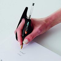 RinG-Pen Ultra-Grip Support For Writing and Art Tools (Medium, White) by RinG-Pen Ultra