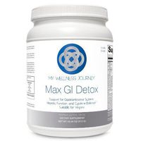 Max GI Detox- Vanilla Delight Nutrient Rich, Low-Allergy & Fructose Free Protein Shake Mix for Detoxification and GI Balance- 14 Servings- 28.64 oz (812 g)