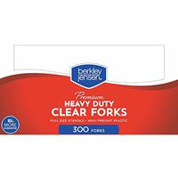Product of Berkley Jensen Clear Forks, 300 ct. - [Bulk Savings]