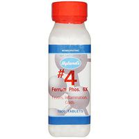 Hyland's #4 Ferrum Phos. 6X, 1000 Tablets