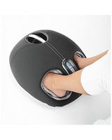 Brookstone F4 Shiatsu Foot Massager with Selectable Heat, Rollers and Air Compression
