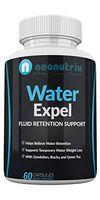 Water Retention Pills for Women and Men Bloating Relief Water Draining Supplement All-Natural Herbal Supplement Non-GMO, GMP Certified 60 Capsules Made in USA by Neonutrix