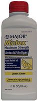 Mintox Maximum Strength Antacid Anti-Gas Liquid Generic for Maalox Max Lemon Flavor 12 oz Bottle