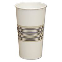 Boardwalk 20HOTCUP Paper Hot Cups, 20 oz, Blue/Tan (20 Packs of 25)