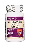 Major - Coenzyme Q-10 Supplement - 100 mg Strength - Softgel - 30 per Bottle