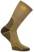 Vitalsox Outboard Crew Length Light Weight Graduated Compression Socks, Beige, Small - HF0311