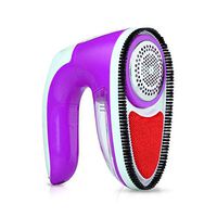 Fashion·LIFE Fabric Shaver Electric Lint Remover USB Rechargable Sweater Shaver Fabric Fuzz Remover Clothes Furniture Shaver Quick and Easy Removes Fuzz Pilling,purple