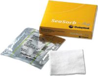 Coloplast SeaSorb Soft Ag Alginate Dressing with Silver 6" L x 6" W Square Shape, High absorption Fiber-free (Box of 10 Each)