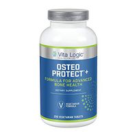 Vita Logic Osteo Protect Plus | Triple Source Calcium with Vitamins K2 & D3, Plus Ipriflavone for Bone & Heart Health Support | 250 Vegetarian Tablets