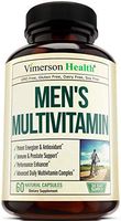 Men's Daily Multimineral Multivitamin Supplement. Vitamins A C E D B1 B2 B3 B5 B6 B12. Magnesium, Biotin, Spirulina, Zinc. Antioxidant Properties, Immune Health. 60 Capsules