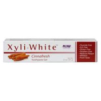 Now Foods XYLIWHITE TOOTHPASTE, 6.4 oz NATURAL-CINNAMON (Pack of 2)