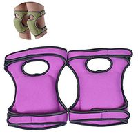 Saftybay Multi-use and Light Neoprene Fabric Comfortable Home Housework Outdoor Knee Pads Protector Case Cover for Scrubbing Floors Gardening Yoga (Purple)