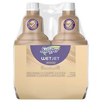 Swiffer Wetjet Wood Floor Cleaner Solution Refill, 42.2 Oz - 2 Pack