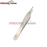 PRECISE CANADA: Brown ADSON Forceps 4.75” 7X7 Teeth German Grade PC