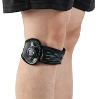 Patella Stabilizer Knee Strap Brace Support for Knee Pain Relief for Hiking, Soccer, Basketball, Running, Jumpers Knee, Tennis, Tendonitis, Volleyball & Squats L