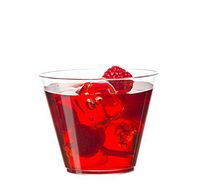 [40 Tumblers] Embellish Crystal Clear Disposable Heavy Duty Plastic 9 Oz Old Fashion Style, Fancy Cups, Great For Wine, Cocktail, Or Any Beverage, Wedding, Catering, Parties, Buffets, Events, 2 Packs