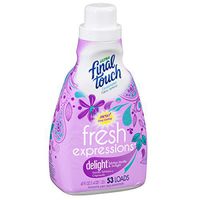 Final Touch Fresh Expressions Delight Ultra Liquid Fabric Softener (45oz)