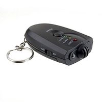 Blood Alcohol Breathalyzer Tester Mini Keychain