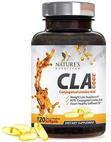 CLA Supplements 2000 - Extra Strength - Made in USA - Natural Weight & Lean Muscle Mass Support - Conjugated Linoleic Acid from Safflower Oil - Non-Stimulating, Non-GMO - 120 Softgels