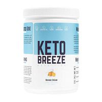 Keto Breeze: Exogenous Ketones | BHB Salts + Ashwaghanda + Avocado Oil | Ketogenic Weight Loss | Increase Energy & Focus - 15 Servings