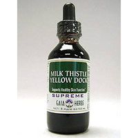 GAIA HERBS Milk Thistle/Yellow Dock Supreme Supplements, 2 OZ