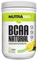NutraBio BCAA Natural Powder - 60 Servings (Lemonade)