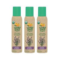 3 - Citrus Magic Organic Odor Eliminating Air Freshener Spray, Lavender Eucalyptus, 3 Ounce