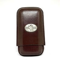 Golf 3-Finger Cigar Case – Leather Cigar Case – Cigar Cutters by Jim