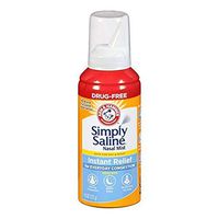 Simply Saline Instant Relief for Everyday Congestion Nasal Mist 4.25 oz (Pack of 2)         
