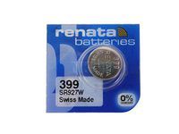 Renata #399 Silver Oxide Battery Priced Individually Sold In 5-Packs