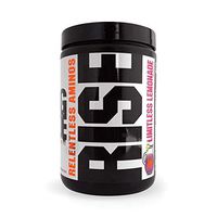 GCode Rise Relentless Aminos (Limitless Lemonade) Recovery Elixir for Muscle Recovery, Electrolytes and Hydration- 30 Servings